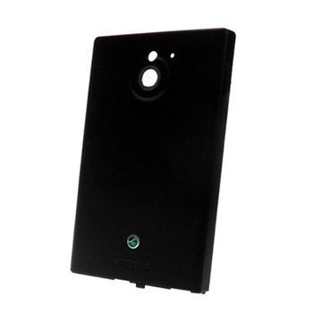 Sony Xperia Sola Battery Cover Black