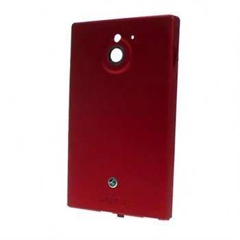 Sony Xperia Sola Battery Cover Red