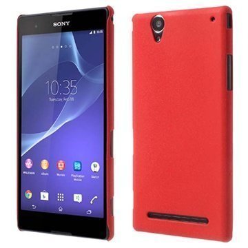 Sony Xperia T2 Ultra T2 Ultra Dual QuickSand Slim Kuori Punainen