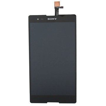 Sony Xperia T2 Ultra dual LCD-Näyttö Musta