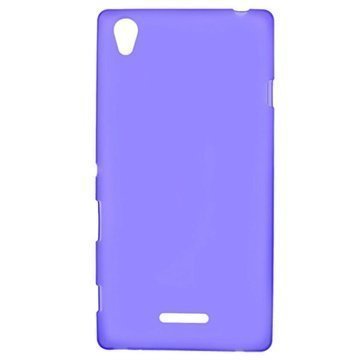 Sony Xperia T3 Flex TPU-kotelo Purppura