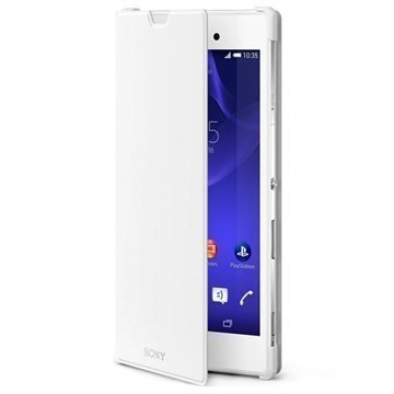 Sony Xperia T3 Style-Suojakotelo SCR16 Valkoinen