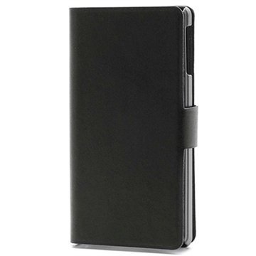 Sony Xperia V Doormoon Wallet Nahkakotelo Musta