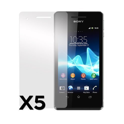 Sony Xperia V Näytön Suojakalvo 5 Kpl