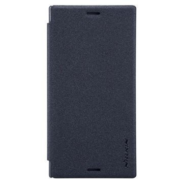 Sony Xperia X Compact Nillkin Sparkle ikkunallinen läppäkotelo â" Musta