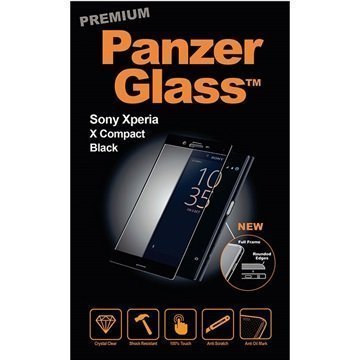 Sony Xperia X Compact PanzerGlass Premium Näytönsuoja Musta