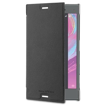 Sony Xperia X Compact Roxfit Urban Book Suojakotelo Musta