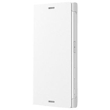 Sony Xperia X Compact Tyyli Jalustallinen Suojakotelo SCSF20 Valkoinen