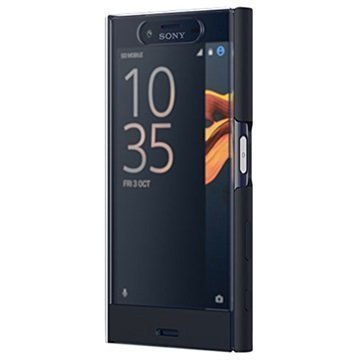 Sony Xperia X Compact Tyylikäs Touch-Kansi SCTF20 Musta