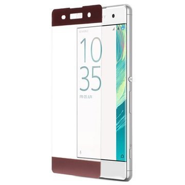Sony Xperia XA Full Coverage Tempered Glass Screen Protector Rose Gold