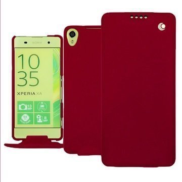 Sony Xperia XA Noreve Tradition Flip Case Punainen