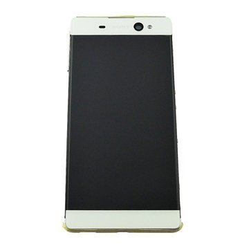 Sony Xperia XA Ultra Etukuori & LCD Näyttö Valkoinen