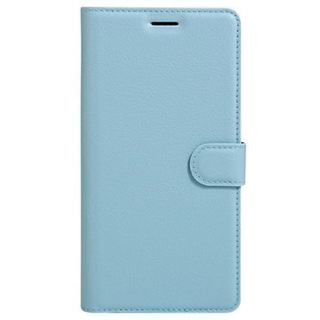 Sony Xperia XA Ultra Textured Wallet Case Baby Blue