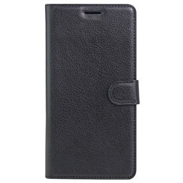 Sony Xperia XA Ultra Textured Wallet Case Black