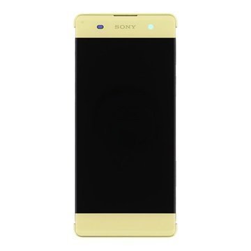 Sony Xperia XA Xperia XA Dual Etukuori & LCD Näyttö Limekulta