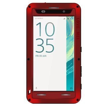 Sony Xperia XA Xperia XA Dual Love Mei Powerful Case Red