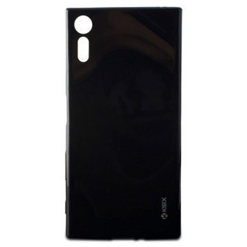 Sony Xperia XZ Ksix Ultrathin Flex TPU Suojakuori Musta