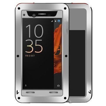 Sony Xperia XZ Love Mei Powerful Case Silver