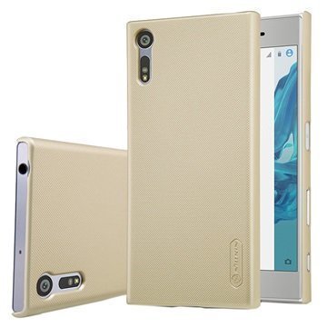 Sony Xperia XZ Nillkin Super Frosted Shield Kotelo Kulta