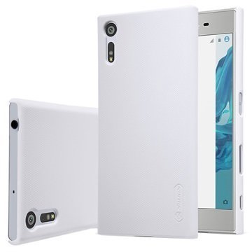 Sony Xperia XZ Nillkin Super Frosted Shield Kotelo Valkoinen