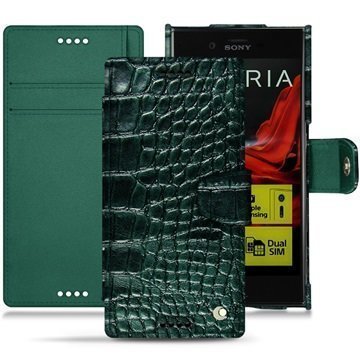 Sony Xperia XZ Noreve Tradition B Wallet Case Crocodile Männynvärinen