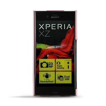 Sony Xperia XZ Noreve Tradition E Cover Pinkki