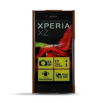 Sony Xperia XZ Noreve Tradition E Cover Ruskea