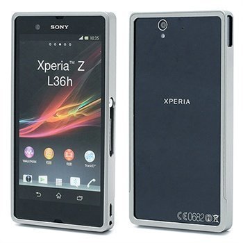 Sony Xperia Z Aluminium Bumper Grey