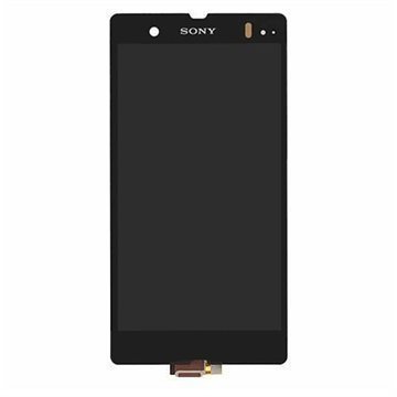 Sony Xperia Z LCD-Näyttö Musta
