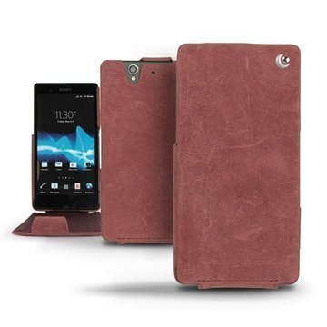 Sony Xperia Z Noreve Tradition Läpällinen Nahkakotelo Passion Vintage