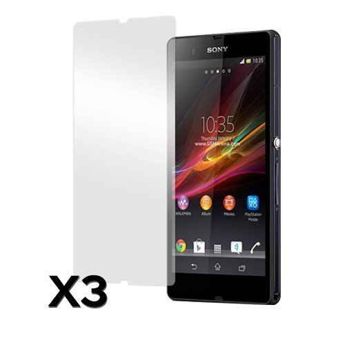 Sony Xperia Z Näytön Suojakalvo 3 Kpl