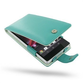 Sony Xperia Z PDair Leather Case 3QSYXZF41 Turkoosi