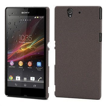 Sony Xperia Z QuickSand Ultra Slim Suojakuori Ruskea