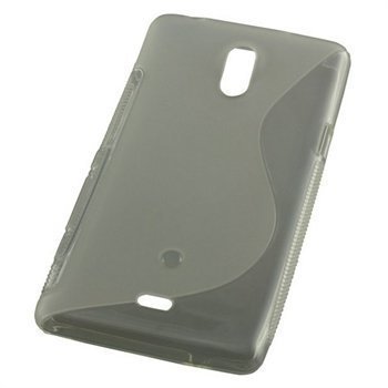 Sony Xperia Z S-Curve TPU Case Transparent
