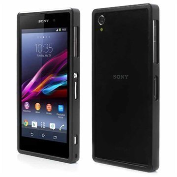 Sony Xperia Z1 Alumiininen Suojakehys Musta