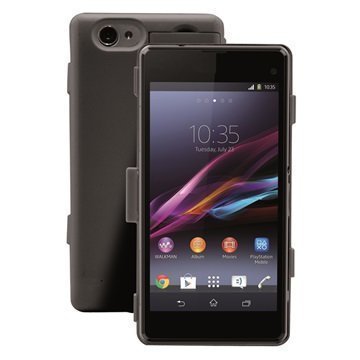 Sony Xperia Z1 Compact Ksix Akkukotelo Musta