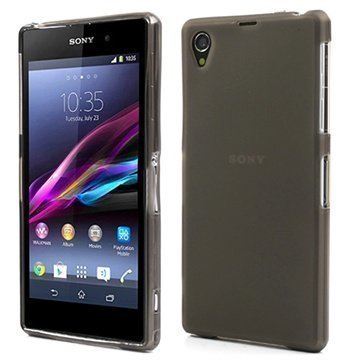 Sony Xperia Z1 Flex TPU Kotelo Harmaa