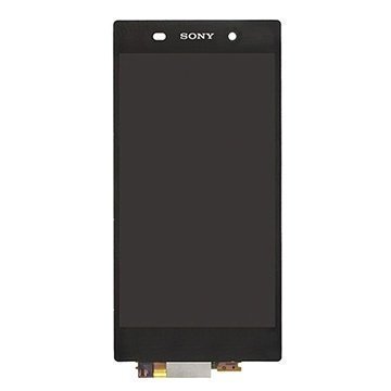 Sony Xperia Z1 LCD-näyttö Musta