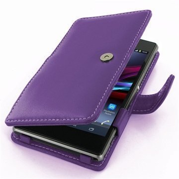 Sony Xperia Z1 PDair Leather Case 3LSYPZB41 Violetti