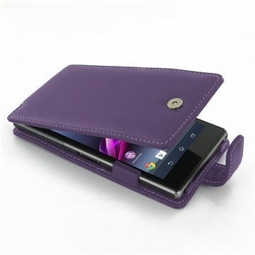Sony Xperia Z1 PDair Leather Case 3LSYPZF41 Violetti