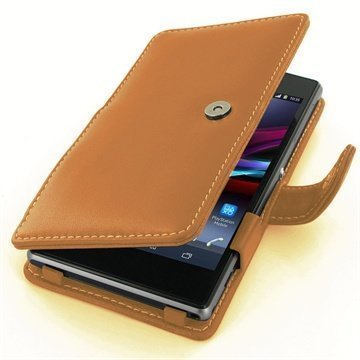 Sony Xperia Z1 PDair Leather Case 3TSYPZB41 Ruskea