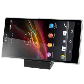 Sony Xperia Z1 Xperia Z Ultra Magneettinen Pöytälaturi Musta