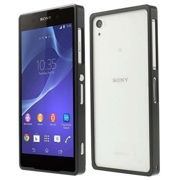 Sony Xperia Z2 Alumiininen Suojakehys Musta