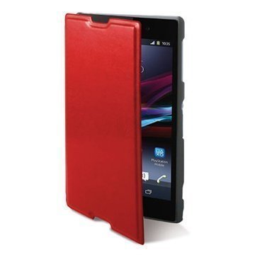 Sony Xperia Z2 Ksix Folio Kotelo Punainen