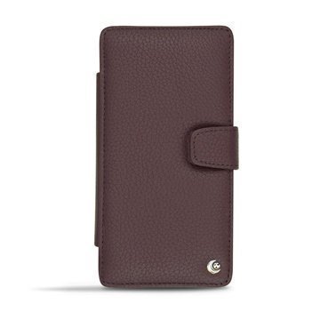 Sony Xperia Z2 Noreve Tradition B Wallet Nahkakotelo Kastanjanruskea