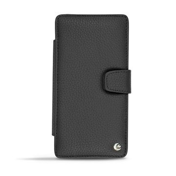 Sony Xperia Z2 Noreve Tradition B Wallet Nahkakotelo Pikimusta