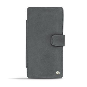 Sony Xperia Z2 Noreve Tradition B Wallet Nahkakotelo Tumma Vintage