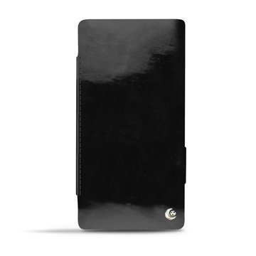 Sony Xperia Z2 Noreve Tradition D Flip Leather Case Onyx
