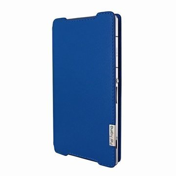 Sony Xperia Z2 Piel Frama FramaSlim Nahkakotelo Sininen