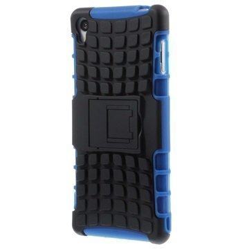 Sony Xperia Z3 Anti-Slip Hybrid Case Black / Blue